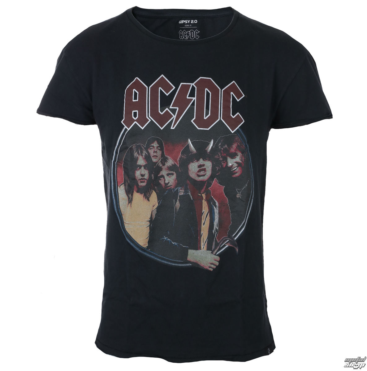 tričko pánské AC/DC - BLACK