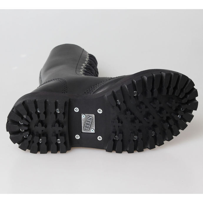 boty STEEL - 15 dírkové černé