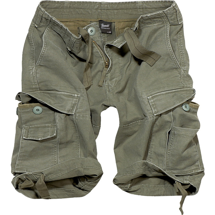 kraťasy pánské BRANDIT - Vintage Shorts Oliv