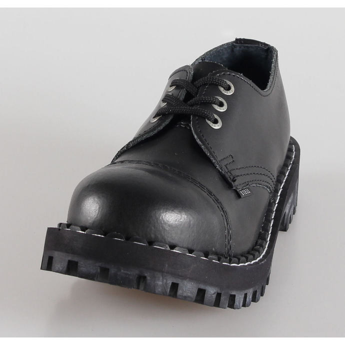 boty STEEL - 3 dírkové černé