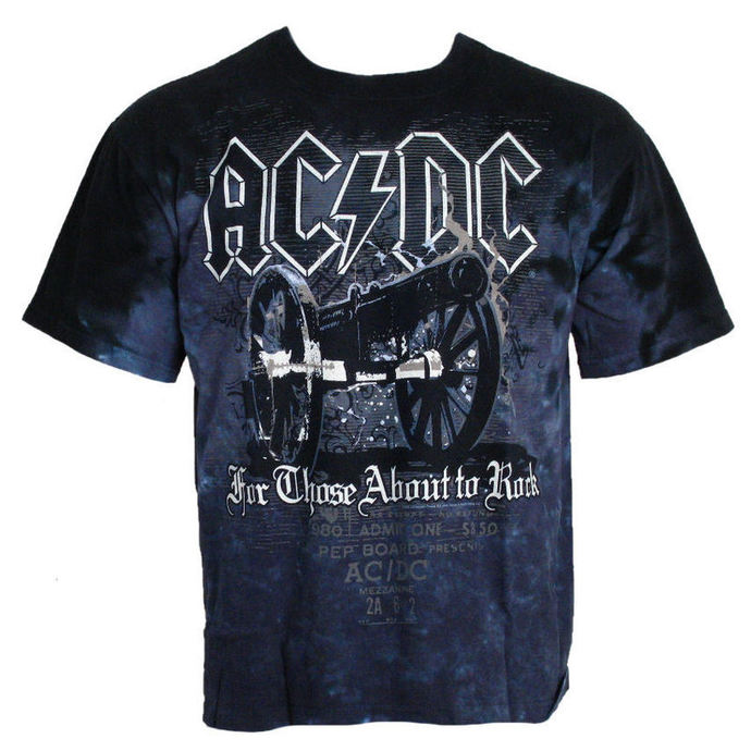 tričko pánské AC/DC - For Those About to Rock - LIQUID BLUE
