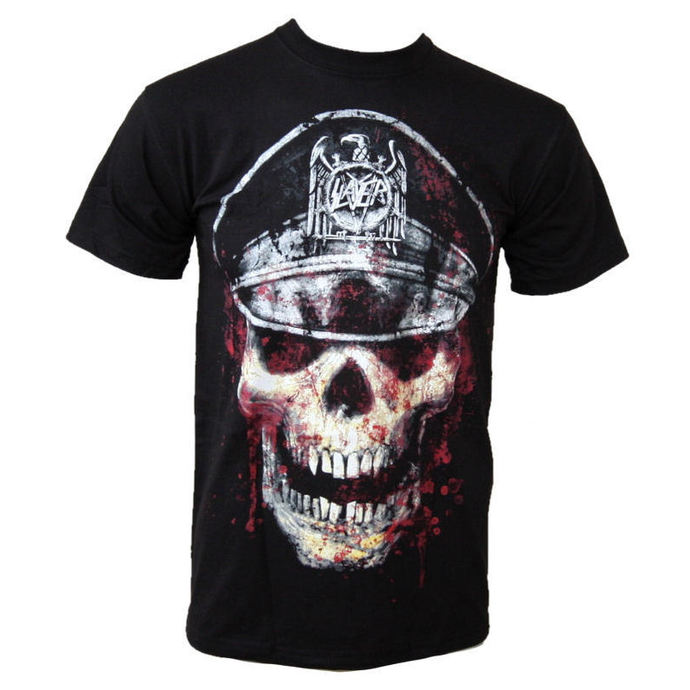 tričko pánské Slayer - Skull Hat - ROCK OFF