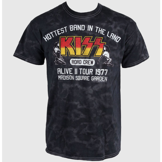 tričko pánské Kiss - Road Crew 77 - LIQUID BLUE