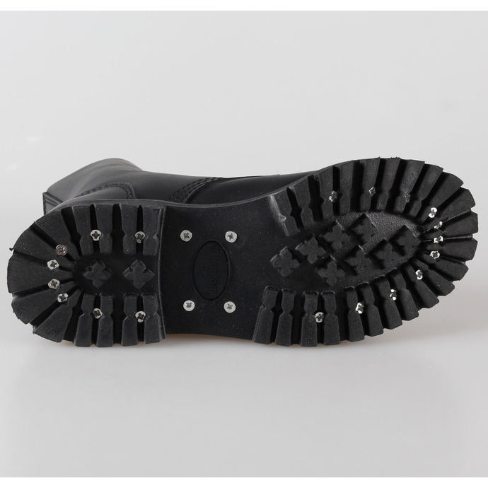 boty kožené 10dírkové BRANDIT - Phantom Black
