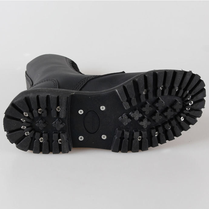 boty kožené 14dírkové BRANDIT - Phantom Black