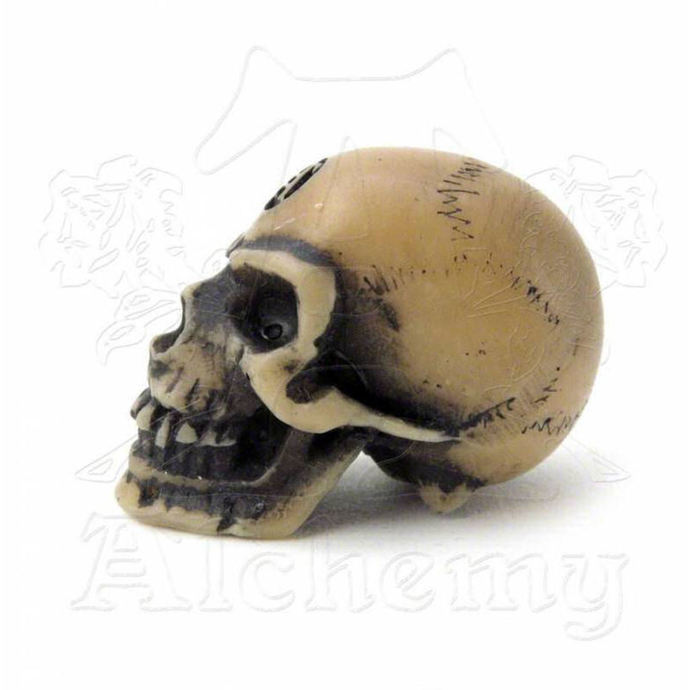dekorace Alchemy Gothic - Lapillus Worry Skull