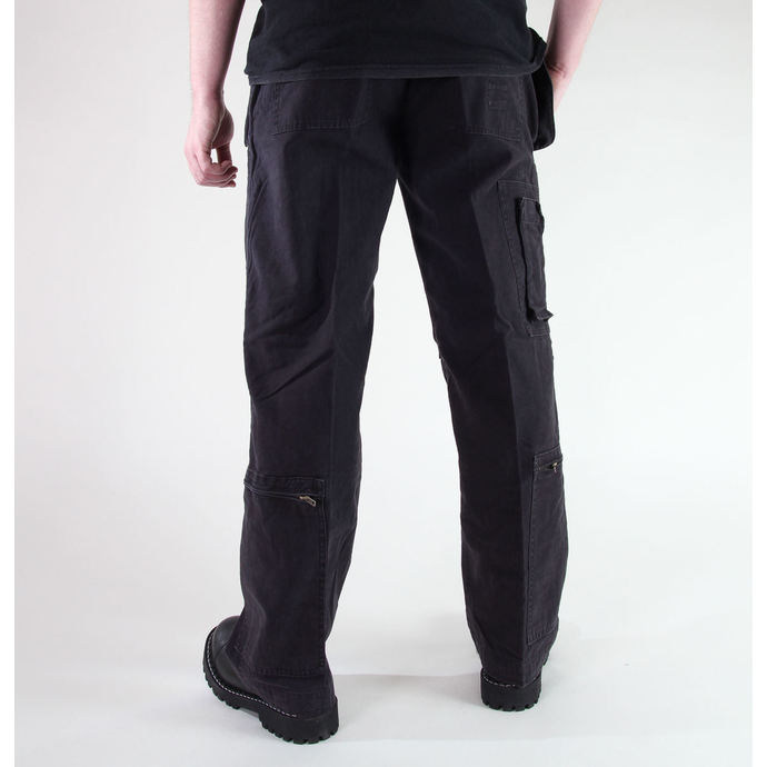 kalhoty pánské MIL-TEC - Fliegerhose - Prewash Black