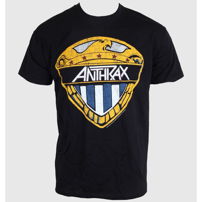 tričko pánské Anthrax - Eagle Shield -  Black - ROCK OFF