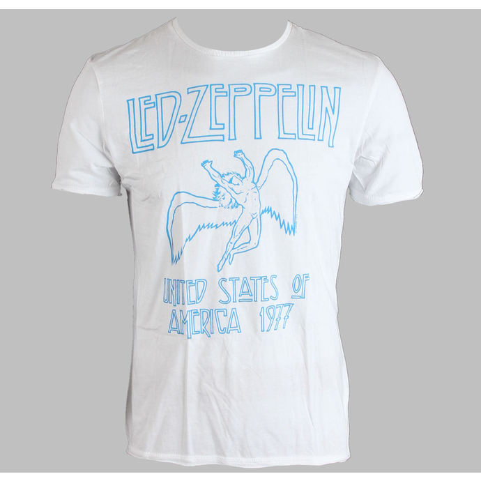 tričko pánské Led Zeppelin - 77 - AMPLIFIED - White