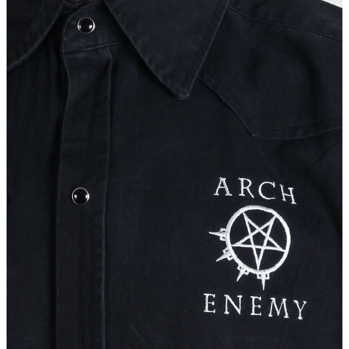 košile pánská bez rukávů (vesta) Arch Enemy - Logo & Symbol - BLK - RAZAMATAZ