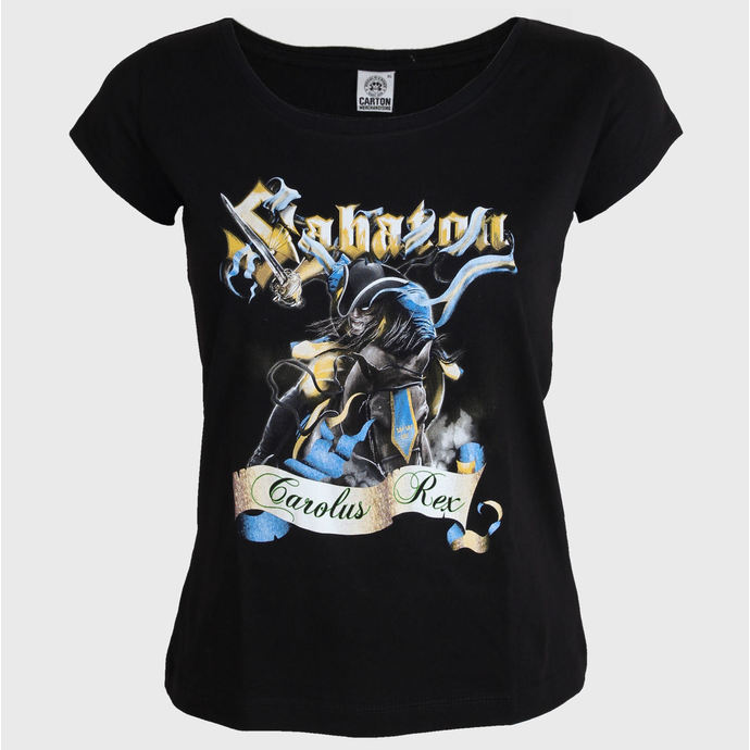 tričko dámské Sabaton - Carolus Rex - CARTON