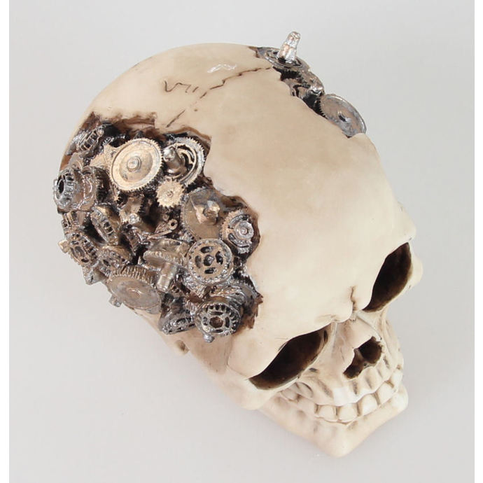 dekorace Skull - Clockwork Cranium - 816-4915