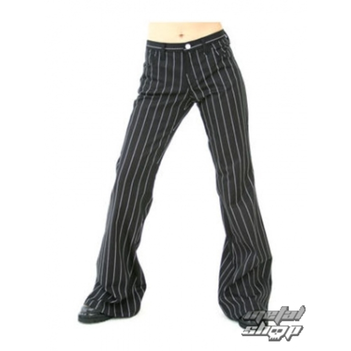 kalhoty dámské Aderlass - Bell Bottom Pin Stripe