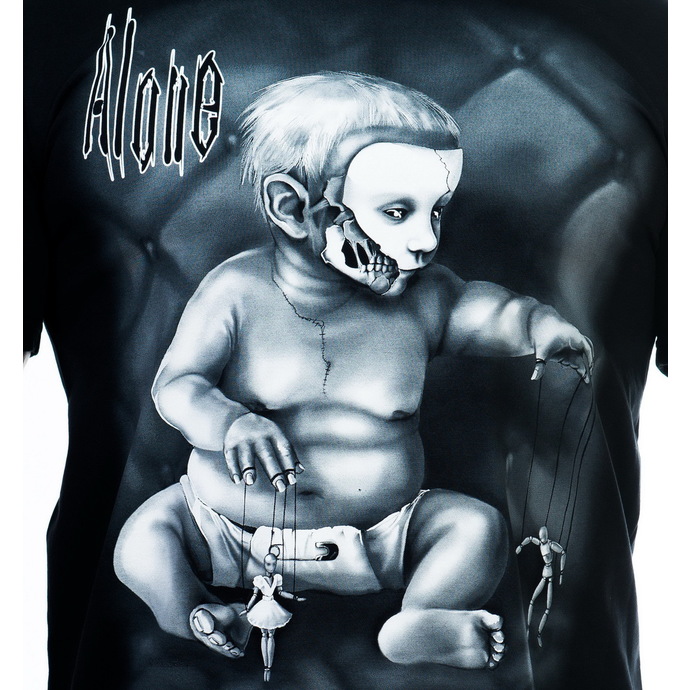 tričko pánské ART BY EVIL - Alone - Black