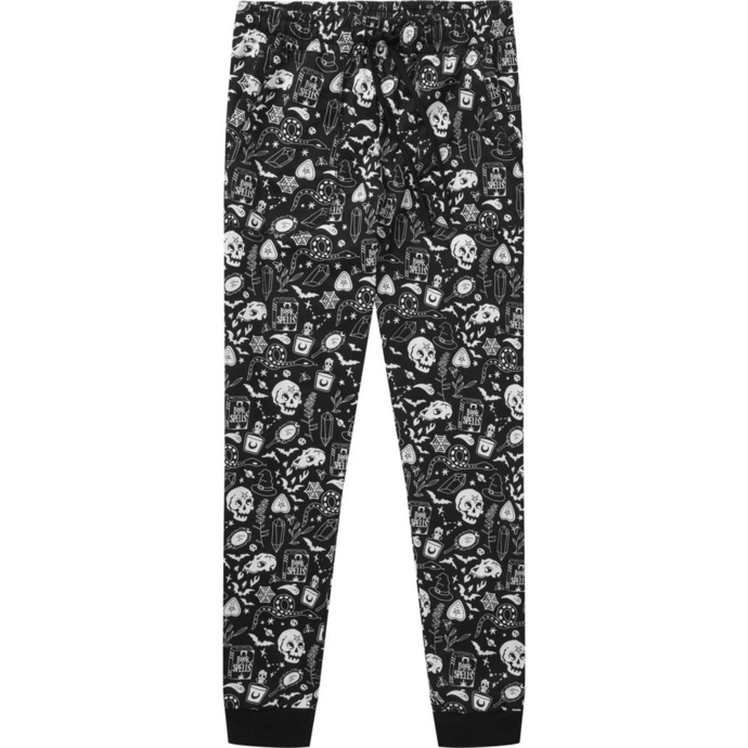 kalhoty dámské (pyžamo) KILLSTAR - Dark Slumbers - BLACK