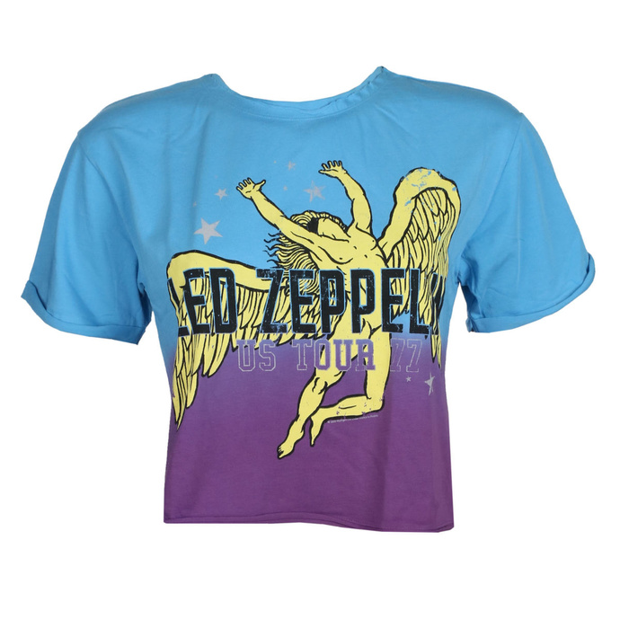 tričko dámské (top)  LED ZEPPELIN - ICARUS BLUE TO PURPLE - AMPLIFIED