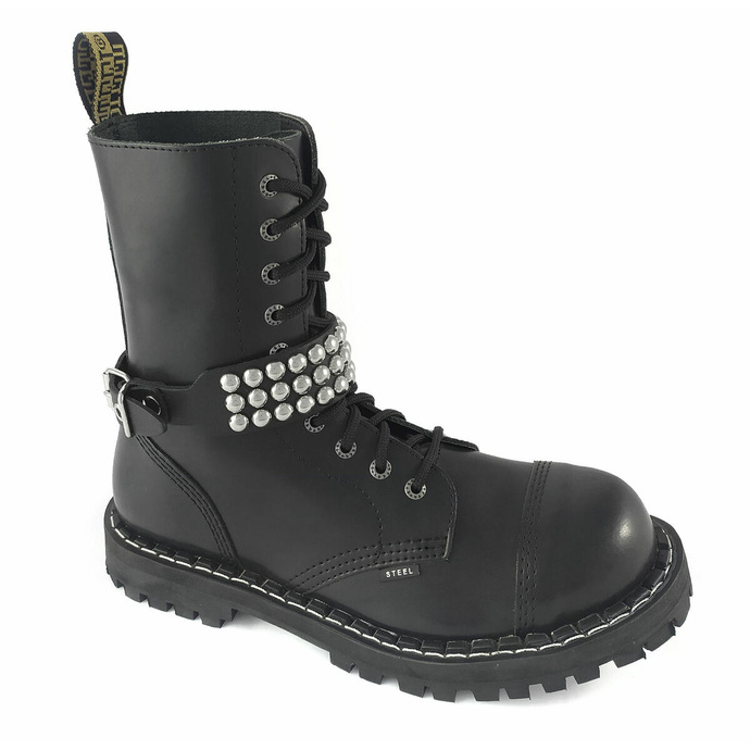 postroj na botu Leather boot strap whith rivets - bubble 3