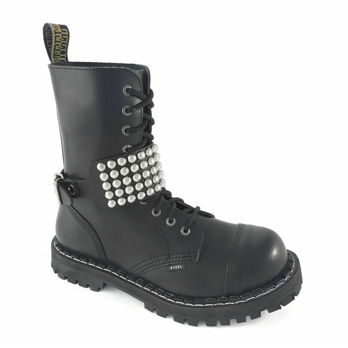 postroj na botu Leather boot strap whith rivets - bubble 5
