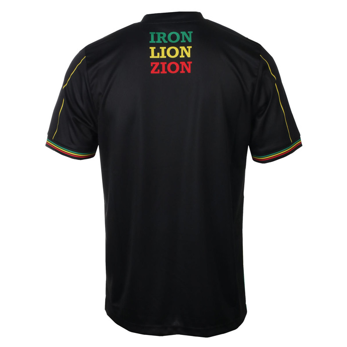 tričko pánské (dres) BOB MARLEY - IRON LION - GREEN/BLACK - AMPLIFIED