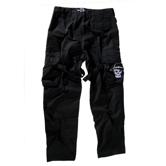 kalhoty pánské BOOTS & BRACES - Pant Nightmare - Black - 300616