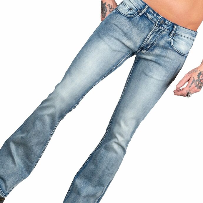 kalhoty pánské (jeans) WORNSTAR - Hellraiser - Classic Blue