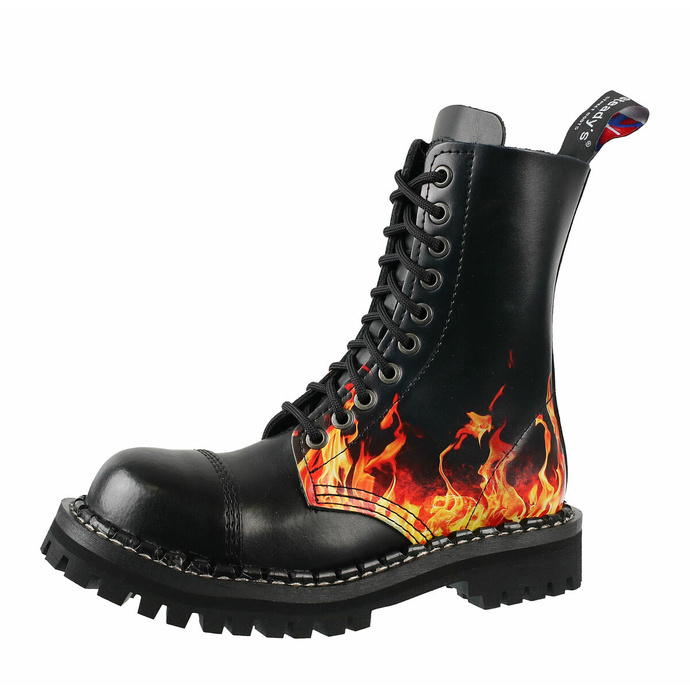 boty STEADY´S - 10 dírkové - Fire
