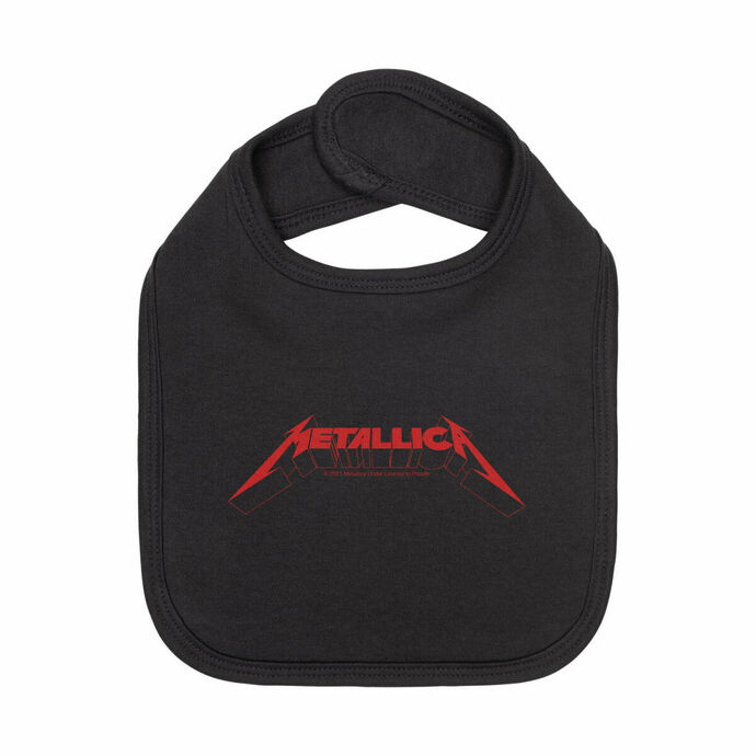 bryndák Metallica - (Logo) - black/red - METAL-KIDS