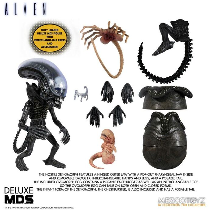 figurka Alien - MDS Deluxe Action Figure - Xenomorph