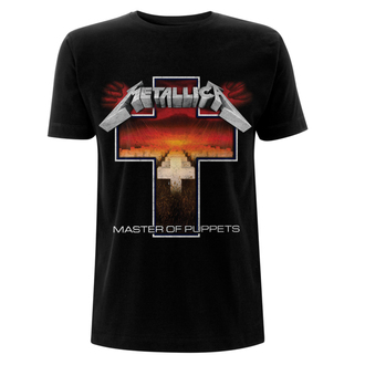 tričko pánské Metallica - Master Of Puppets Cross - Black, NNM, Metallica