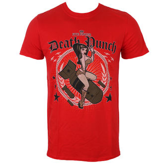 tričko pánské Five Finger Death Punch - Bomber Girl - Red - ROCK OFF, ROCK OFF, Five Finger Death Punch