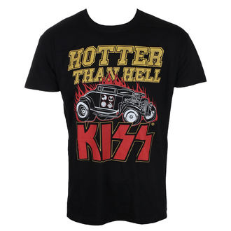 tričko pánské KISS - Hotter Than Hell - Black - HYBRIS - ER-1-KISS008-H69-5-BK