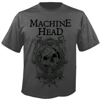 tričko pánské MACHINE HEAD - Clock GREY - NUCLEAR BLAST