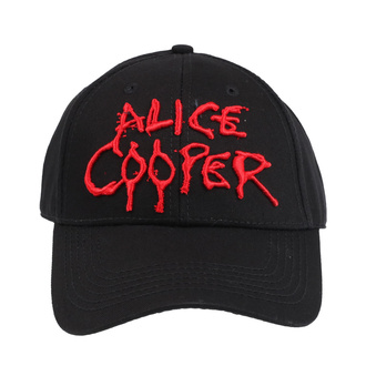 kšiltovka Alice Cooper - Dripping Logo - ROCK OFF, ROCK OFF, Alice Cooper