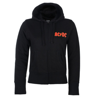 mikina dámská AC/DC - Logo- ROCK OFF, ROCK OFF, AC-DC