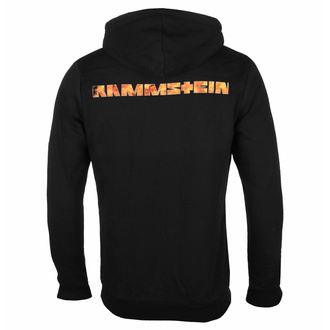 mikina pánská RAMMSTEIN - Lava Logo - black, RAMMSTEIN, Rammstein