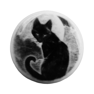zátka na láhev ALCHEMY GOTHIC - Black Cat, ALCHEMY GOTHIC