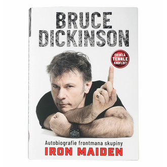 kniha IRON MAIDEN - Co dělá tenhle knoflík? - Autobiografie Dickinson Bruce - EUR004