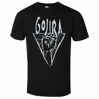 tričko pánské Gojira - Power Glove - Black - ROCK OFF, ROCK OFF, Gojira