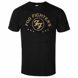 tričko pánské Foo Fighters - Arched Stars - Black - ROCK OFF, ROCK OFF, Foo Fighters