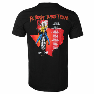 tričko pánské Iron Maiden - The Beast Tames Texas BL - ROCK OFF, ROCK OFF, Iron Maiden