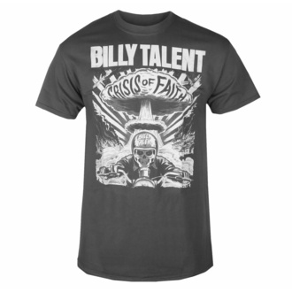tričko pánské Billy Talent - Crisis of Faith Cover Distress - charcoal, NNM, Billy Talent