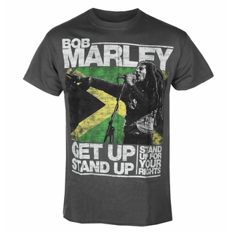 tričko pánské Bob Marley - Get Up - Grau, NNM, Bob Marley