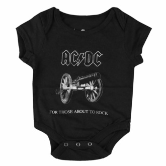 body dětské AC/DC - About To Rock - BLACK - ROCK OFF - ACDCBG06TB