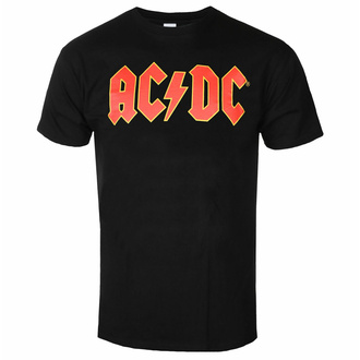 tričko pánské AC/DC - Packaged Logo - BLACK - ROCK OFF, ROCK OFF, AC-DC