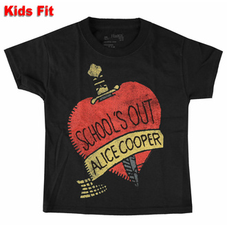 tričko dětské Alice Cooper - Schools Out Boys - BLACK - ROCK OFF, ROCK OFF, Alice Cooper