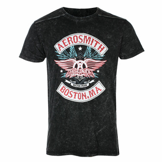 tričko pánské Aerosmith - Boston Pride - Snow Wash - ROCK OFF, ROCK OFF, Aerosmith