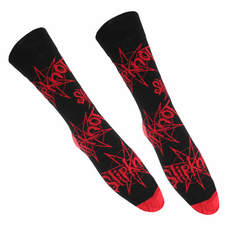 ponožky Slipknot - Logo & Nonagram - BLACK - ROCK OFF, ROCK OFF, Slipknot
