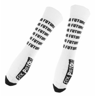 ponožky Sex Pistols - No Future - WHITE, ROCK OFF, Sex Pistols