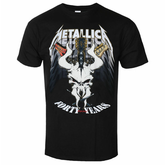 tričko pánské Metallica - 40th Anniversary Forty Years - BLACK, NNM, Metallica