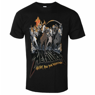 tričko pánské Metallica - 40th Anniversary Horsemen - BLACK - RTMTLTSBHOR
